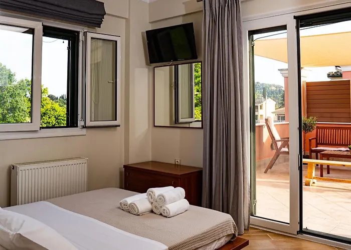 Corfu Sunset Glow-katherina Maisonette Vakantiehuis Potamós